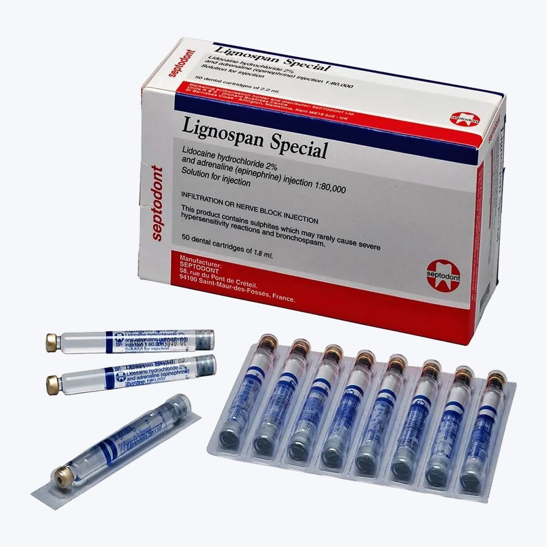 Septodont Lignospan Special (50 cartridges)